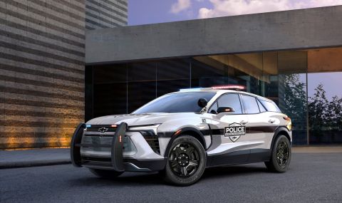 Chevrolet Blazer EV дебютира с 557 конски сили и специална версия за полицията - 1