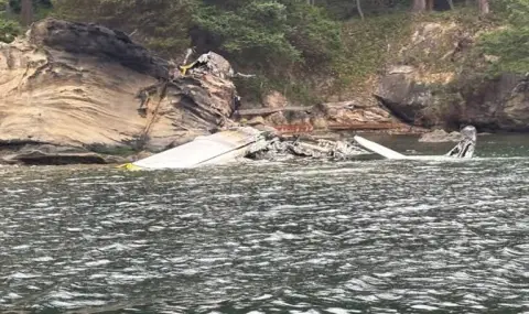 Plane crashes in Washington state, all survive - 1