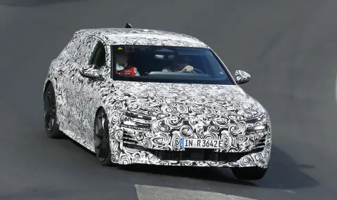 Мистериозно наточено Audi се появи на Нюрбургринг - 1