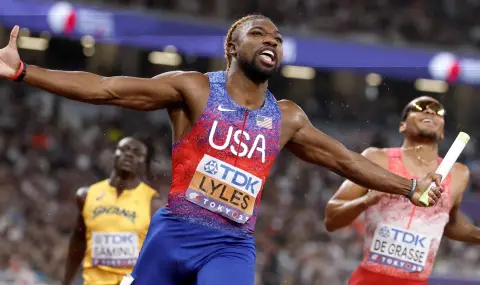 САЩ остава №1 в света при мъжете на 4х100 - 1