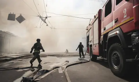 Руска въздушна атака прекъсна електричеството в Полтавска област - 1