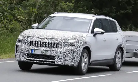 Уловиха новата Skoda Kodiaq преди дебюта ѝ - 1