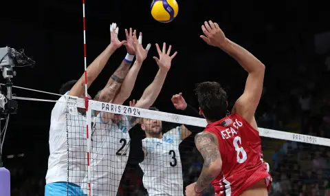 Аржентина шокира Франция с впечатляваща победа в Лигата на нациите по волейбол - 1