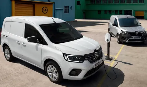Електрическото Renault Kangoo вече изминава над 350 км с едно зареждане