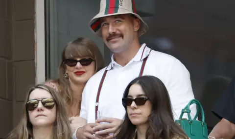 Тейлър Суифт и Травис Келси са се оженили тайно? (СНИМКА) - 1