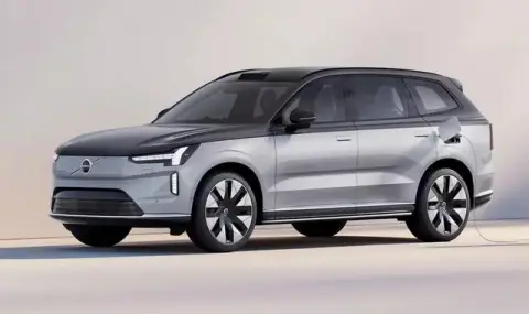 Обновеното Volvo EX90 дебютира без промени във външния вид - 1