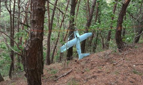 Севернокорейски разузнавателен дрон се разби безславно - 1