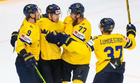 Швеция спечели бронзовите медали на световното по хокей на лед - 1