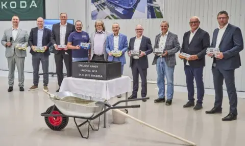 Skoda с нов ултрамодерен бояджийски цех - 1