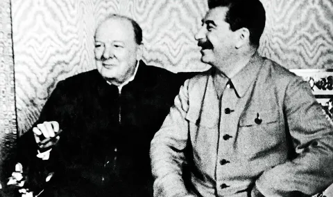 9 октомври 1944 г.: Чърчил и Сталин делят Балканите в Кремъл - 1