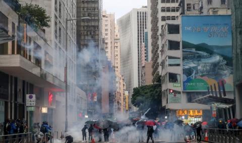 Хиляди на протест в Хонконг - Октомври 2019 - 1