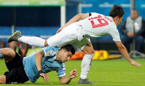 Уругвай не успя да се справи с Япония - 1