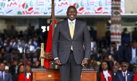Уилям Руто положи клетва като президент на Кения - 1