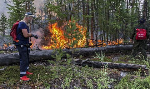 Русия е изправена пред тежка ситуация заради горските пожари - 1