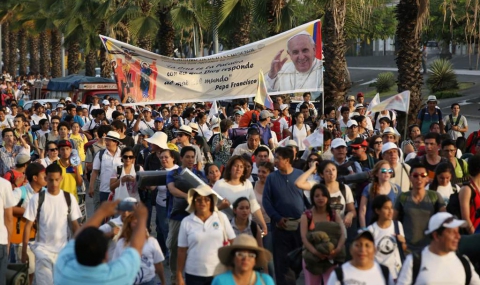 Папа Франциск пристигна в Еквадор - 1