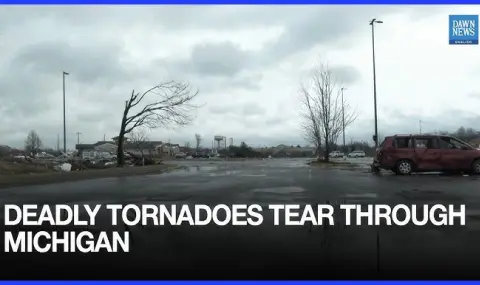 Поне 8 станаха жертвите на торнадата в Мичиган ВИДЕО - 1