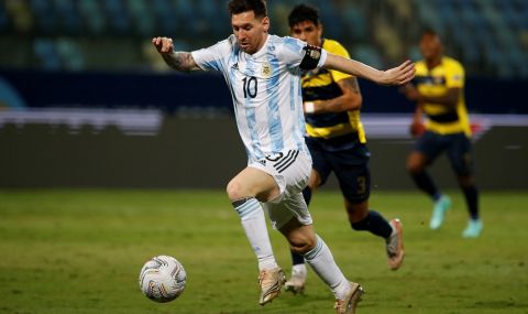 COPA AMERICA 2021: Аржентина е на полуфинал след класика над Еквадор - 1
