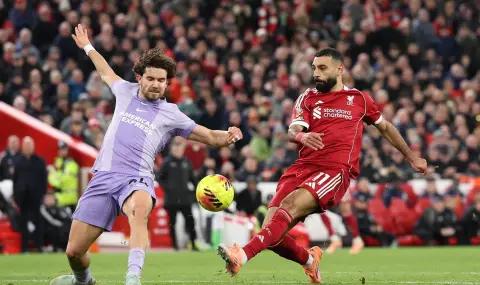 Ливърпул триумфира над Брайтън, Салах се завърна с бляскава асистенция - 1