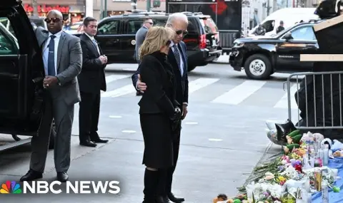 Joe Biden and his wife visited the site of the attack in New Orleans VIDEO  - 1