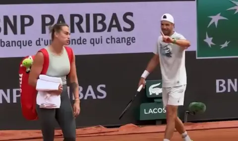 Арина Сабаленка демонстрира вярност към Григор Димитров, отказва нов партньор за US Open  - 1