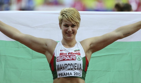 Радослава Мавродиева с бронзов медал в Прага - 1
