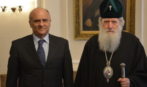 Българският патриарх Неофит се срещна с новия гръцки посланик у нас - 1