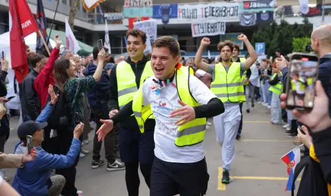 Протестиращите студенти в Сърбия към властта: Време е за избори - 1