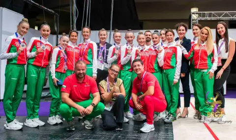 Bulgaria with silver in the team ranking of the world rhythmic gymnastics - 1
