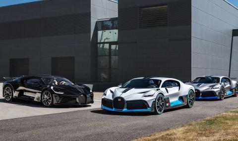 Bugatti показа първите изцяло завършени хиперкари Divo - 1