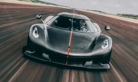 Koenigsegg постави впечатляващ рекорд за ускорение до 400км/ч (ВИДЕО) - 1