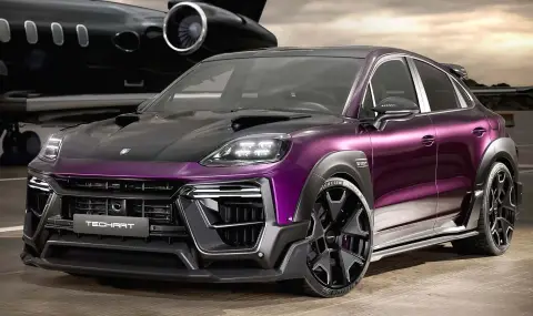 Techart Magnum: Новият Cayenne получи екстремна премяна от въглеродни влакна  - 1