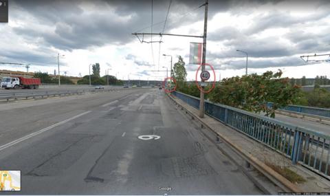 Всички причини за падането на камиона от Аспаруховия мост във Варна - 1