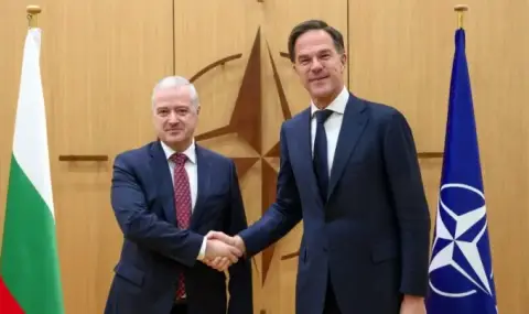 Minister Kondov met with NATO Secretary General Mark Rutte  - 1