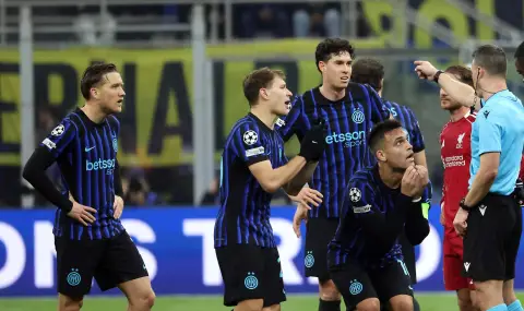 Интер излезе начело в Серия "А" след грешки на Милан и Наполи - 1