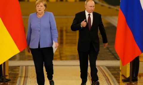 Владимир Путин поздрави Ангела Меркел - 1