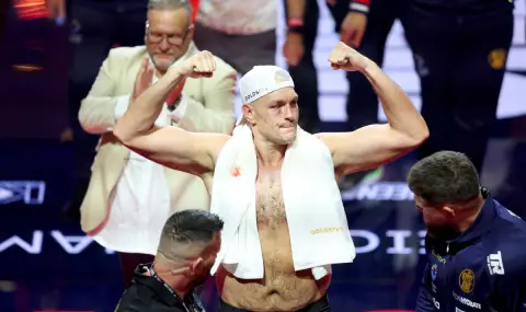 Тайсън Фюри победи и предизвика Антъни Джошуа - 1