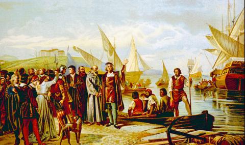 3 август 1492 г. Колумб потегля на запад - 1