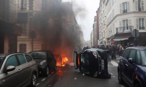Франция: 1000 арестувани и 55 ранени - 1