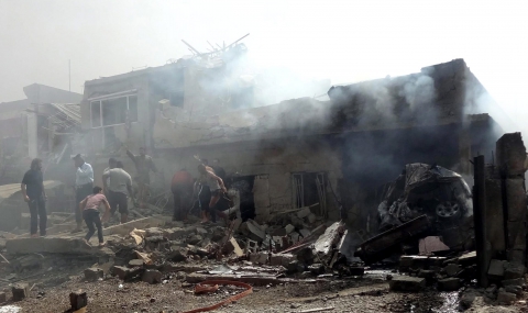 11 убити и 33-ма ранени при експлозии в Багдад - 1