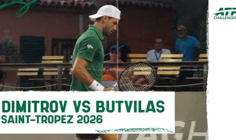 Dimitrov was eliminated in the first round in Saint-Tropez - 1