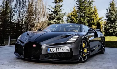 Първи снимки на "българското" Bugatti Mistral - 1