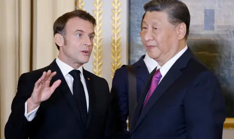 Си Цзинпин и Макрон обсъдиха глобалния ред и търговското напрежение между Китай и ЕС - 1