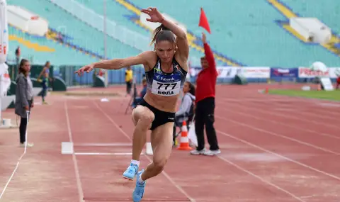 Габриела Петрова спечели титлата на троен скок - 1