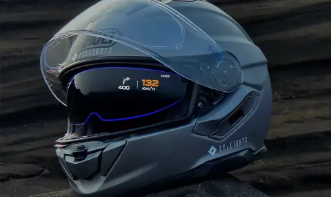 Shoei представя "умна" каска с хед-ъп дисплей  - 1