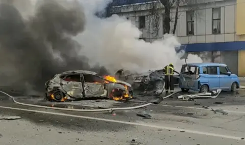 Украйна удари с дронове Белгородска област, осем души са ранени - 1