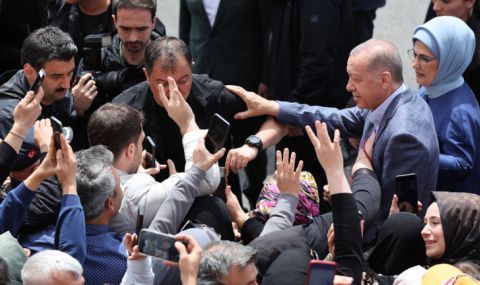 При обработени 99,21% от бюлетините: Ердоган печели с 49,42% - 1