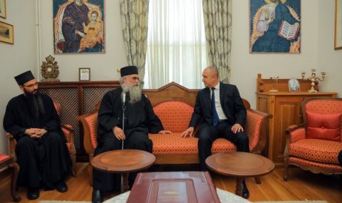 Президентът: Зографският манастир продължава да бъде пазител на Православието - 1