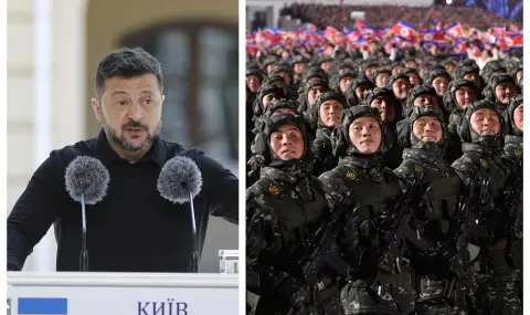 Зеленски заяви, че Украйна е била атакувана от "московските негодници и лудия режим в Северна Корея"