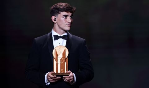 Гави спечели приза за най-добър млад футболист в Европа - 1