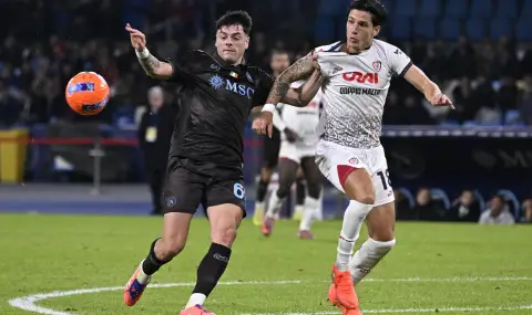 След 20 дузпи: Наполи се класира за 1/4-финалите на Купата на Италия - 1